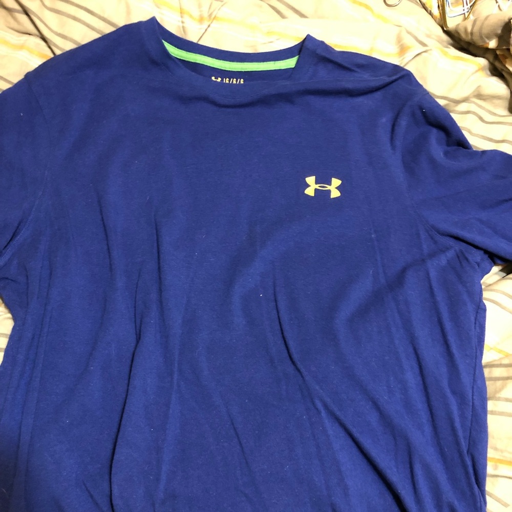 UA charged cotton tee